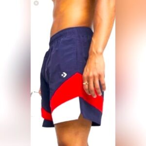 Converse zippered sports shorts,